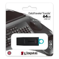 64GB FLASH DRIVE KINGSTON DTX 3.2