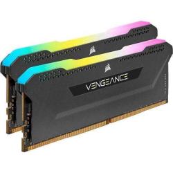 USED - 16GB DDR4 GAMING RGB - BLACK CORSAIR