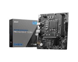MOTHERBOARD - MSI H610M-E DDR4 - 3Y