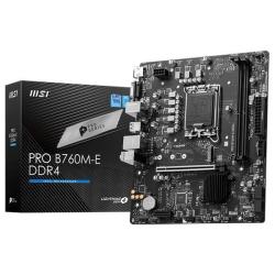 MOTHERBOARD - MSI B760M-E DDR4 - 3Y