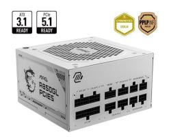 POWER SUPPLY - MSI MAG A850GL / WHITE - 3Y