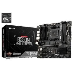 MOTHERBOARD - MSI B550M PRO-VDH Wifi - 3Y