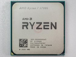 RYZEN 7 5700G PROCESSOR - NEW TRAY / 3 YEARS