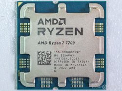RYZEN 7 7700 PROCESSOR - NEW TRAY / 3 YEARS