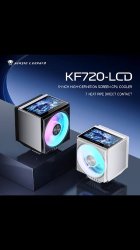 CPU COOLER - KF720 LCD - WHITE