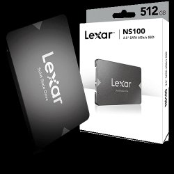 512GB 2.5" LEXAR LNS100 SATA SSD